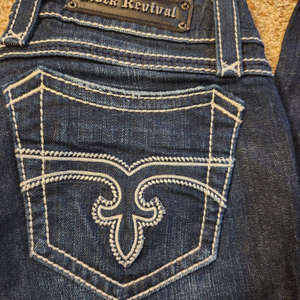 Rock Revival Leona Bootcut low rise jeans - Picture 2 of 6